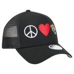 womens new era black jacksonville jaguars peace amp love trucker 9forty adjustable hat Collection – Jaguars Jerseys & Hats for Every Fan
