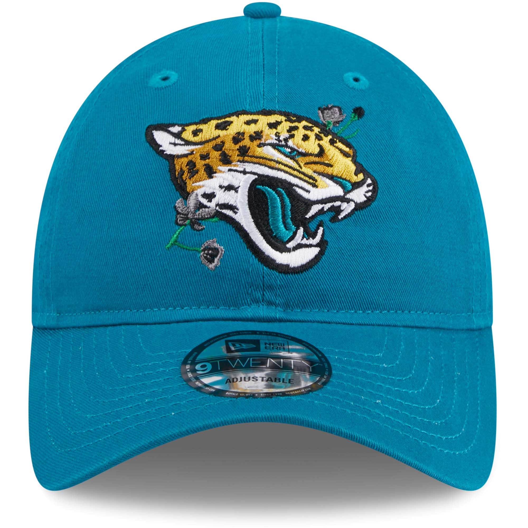 womens new era teal jacksonville jaguars game day flower 9twenty adjustable hat Collection – Jaguars Jerseys & Hats for Every Fan