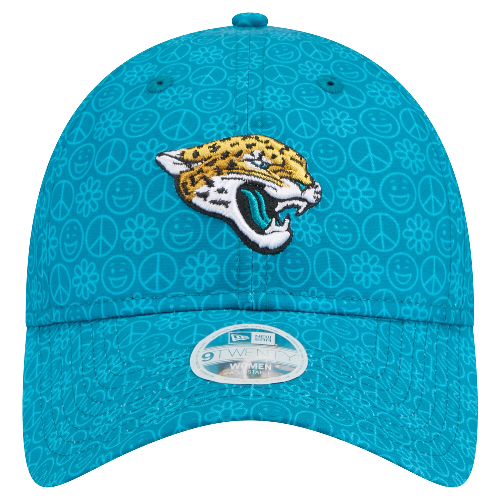 womens new era teal jacksonville jaguars smiley 9twenty adjustable hat Collection – Jaguars Jerseys & Hats for Every Fan