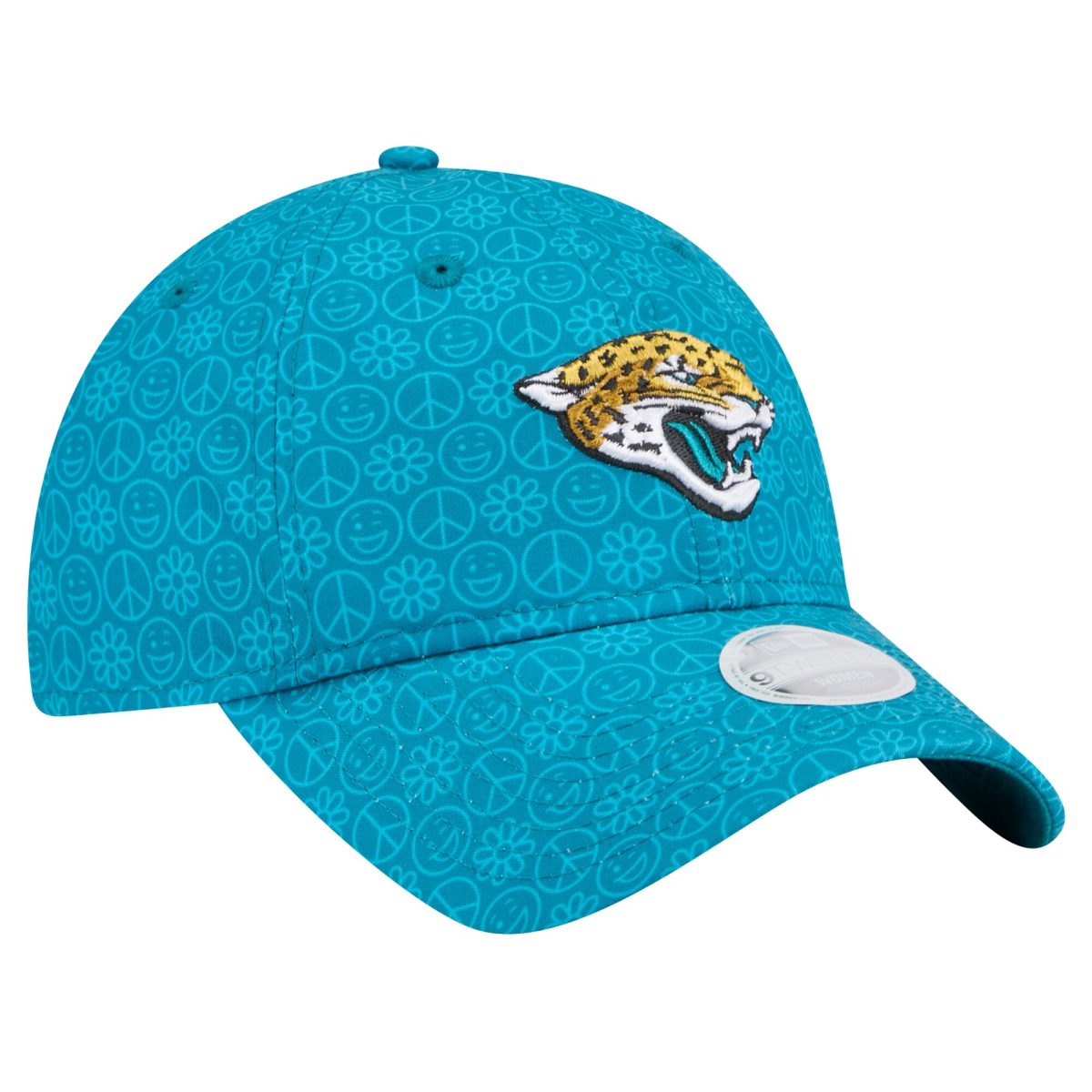 womens new era teal jacksonville jaguars smiley 9twenty adjustable hat Collection – Jaguars Jerseys & Hats for Every Fan