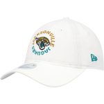 womens new era white jacksonville jaguars circle primary logo 9twenty adjustable hat Collection – Jaguars Jerseys & Hats for Every Fan