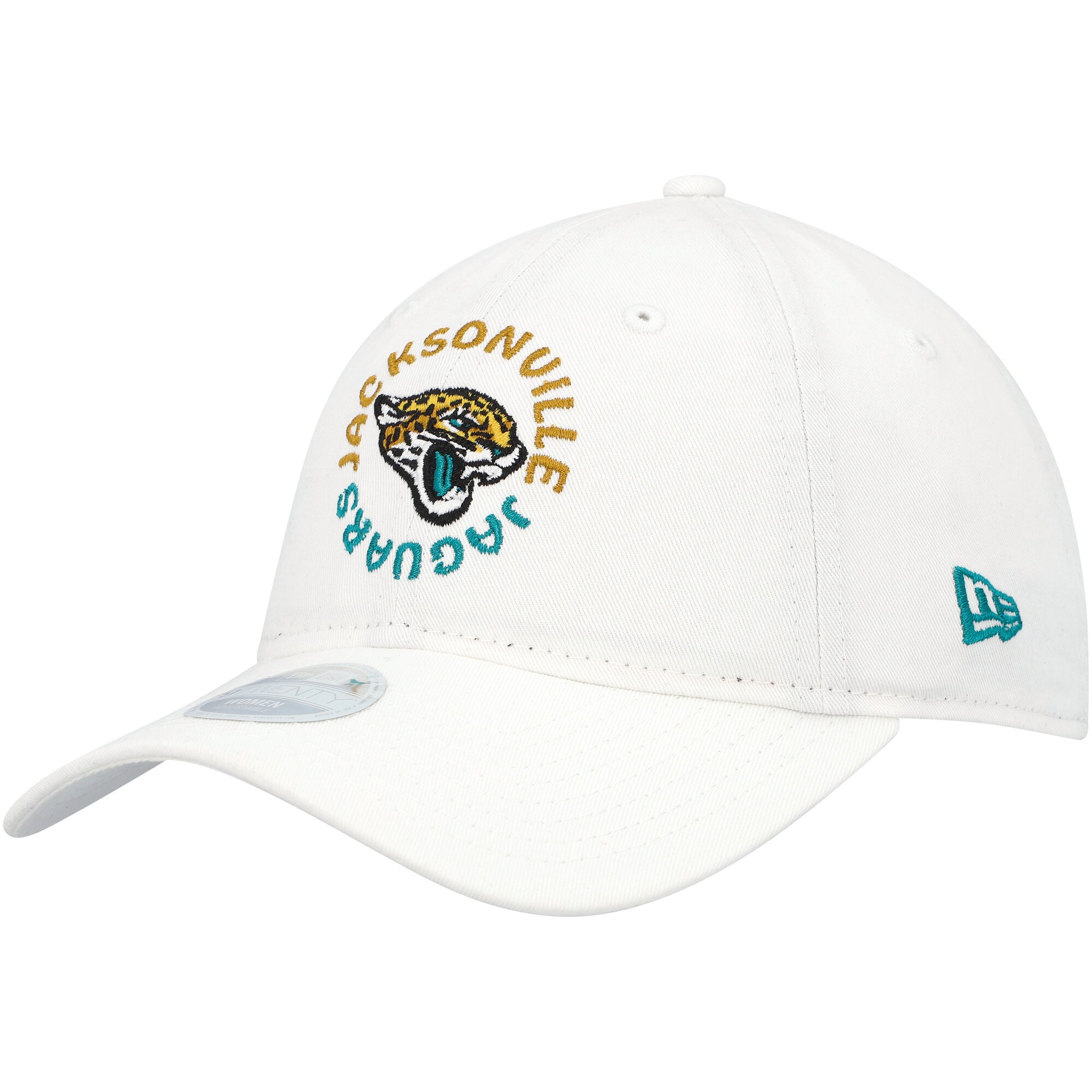 womens new era white jacksonville jaguars circle primary logo 9twenty adjustable hat Collection – Jaguars Jerseys & Hats for Every Fan