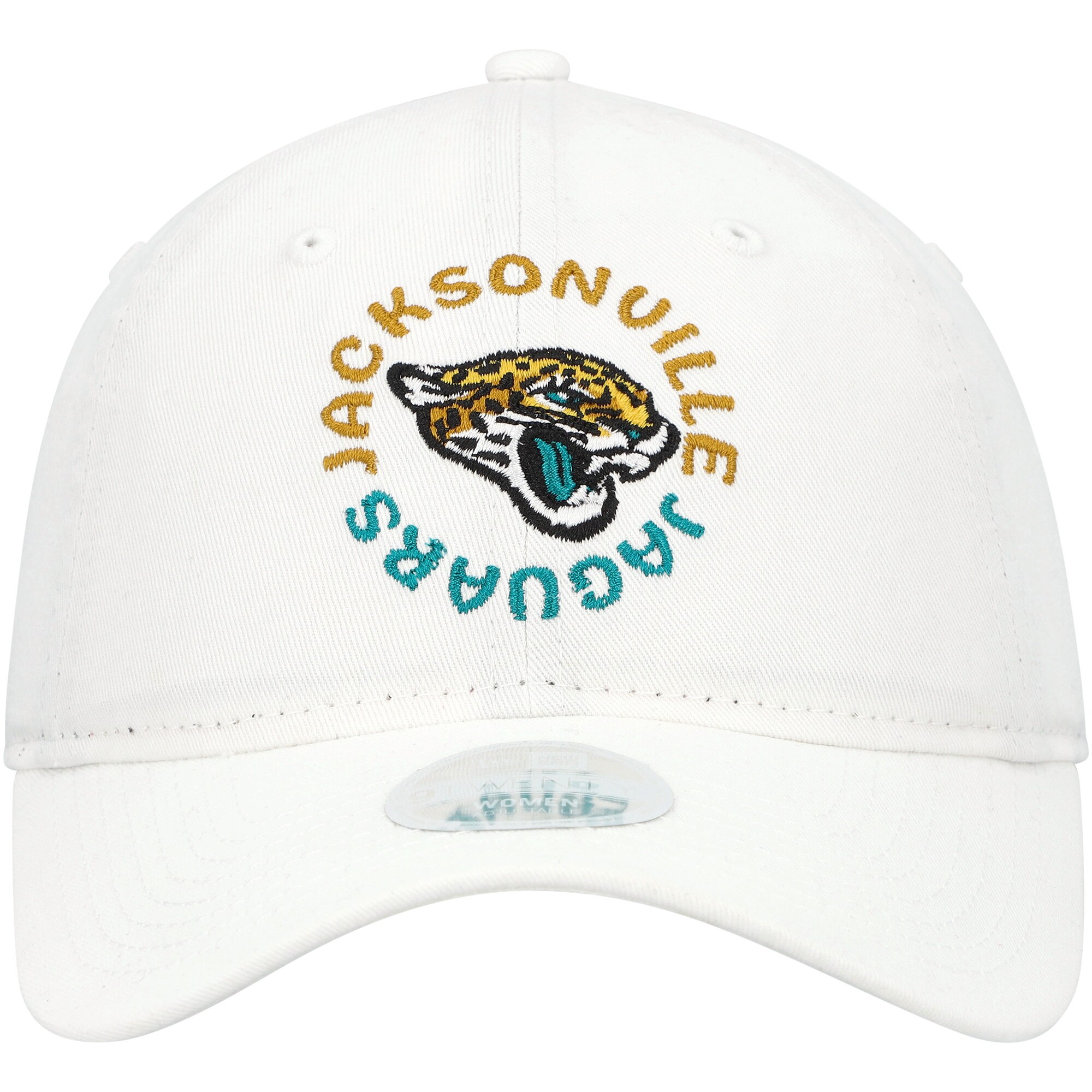 womens new era white jacksonville jaguars circle primary logo 9twenty adjustable hat Collection – Jaguars Jerseys & Hats for Every Fan