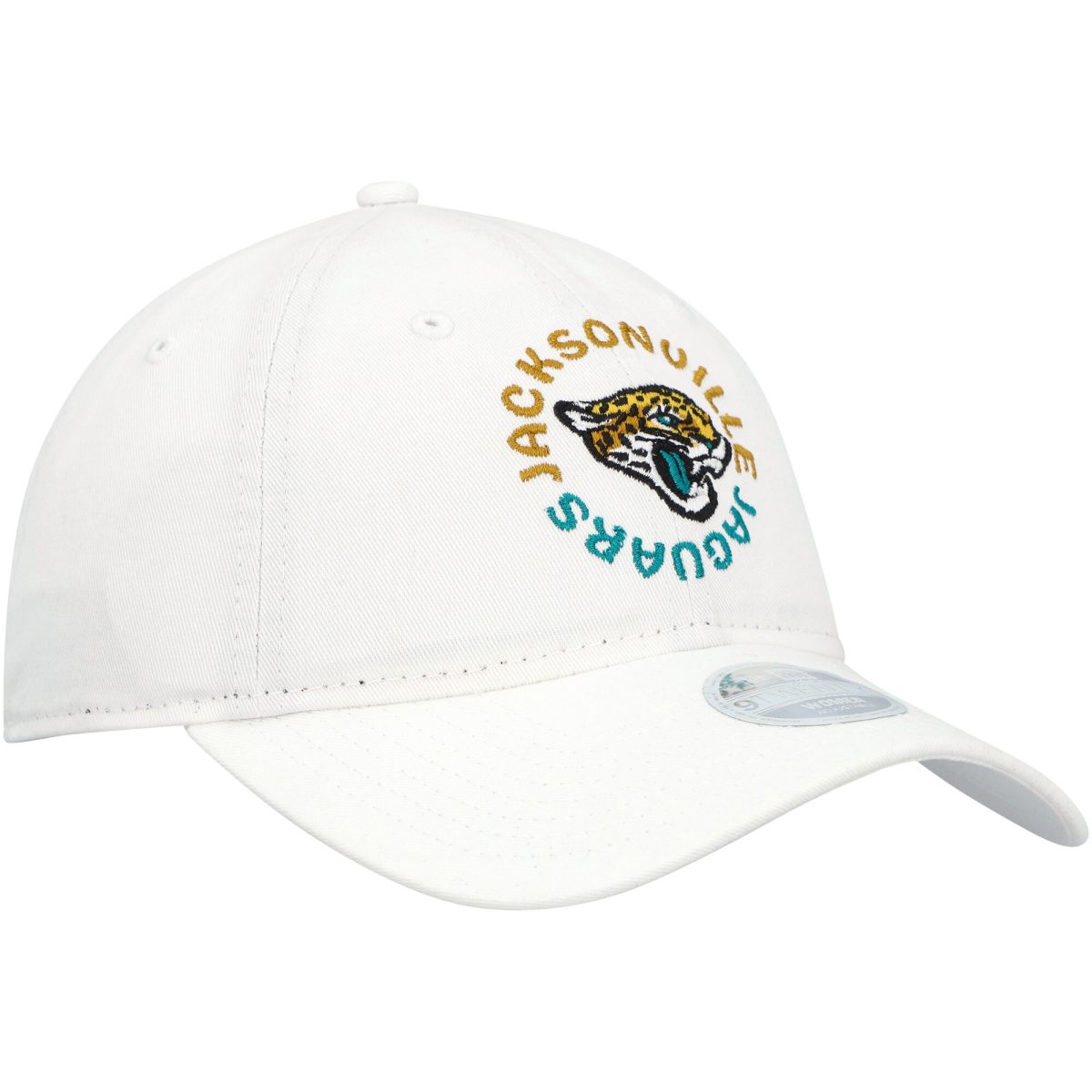 womens new era white jacksonville jaguars circle primary logo 9twenty adjustable hat Collection – Jaguars Jerseys & Hats for Every Fan