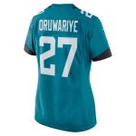 womens nike amani oruwariye teal jacksonville jaguars game jersey Collection – Jaguars Jerseys & Hats for Every Fan