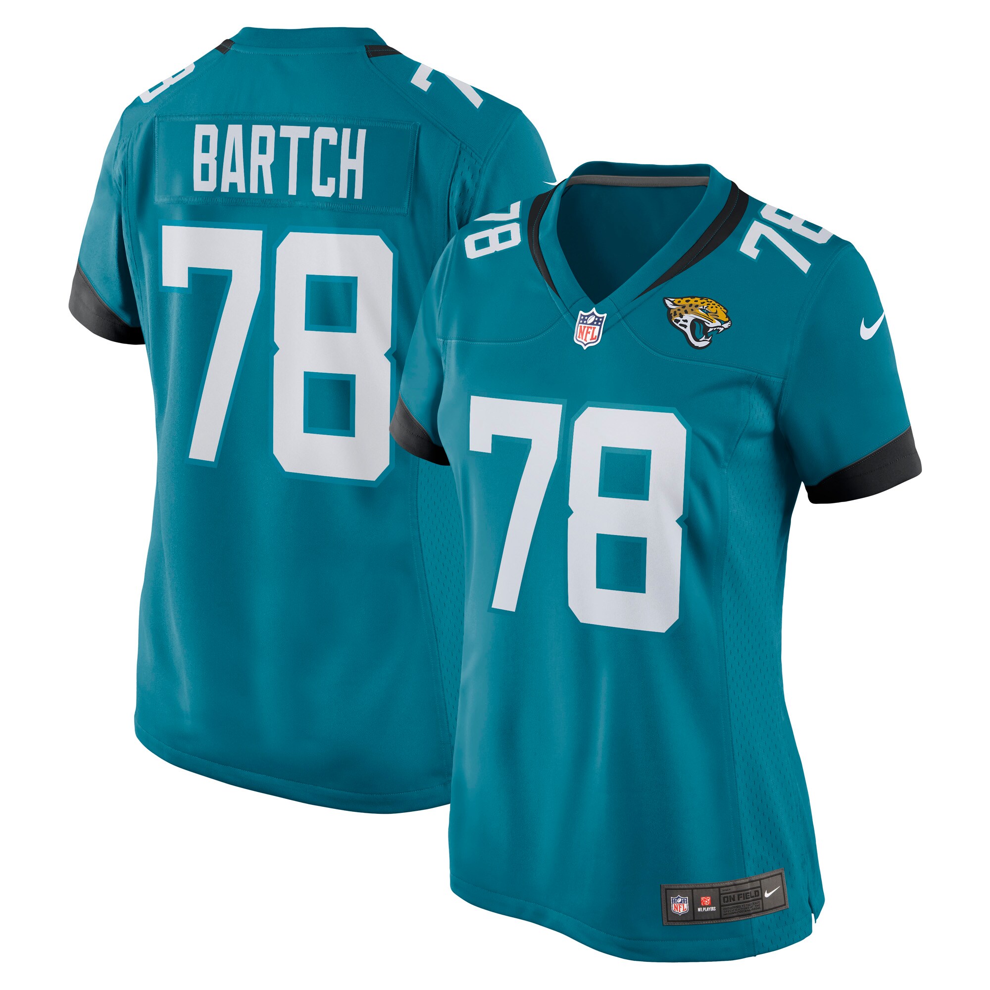 womens nike ben bartch teal jacksonville jaguars game jersey Collection – Jaguars Jerseys & Hats for Every Fan