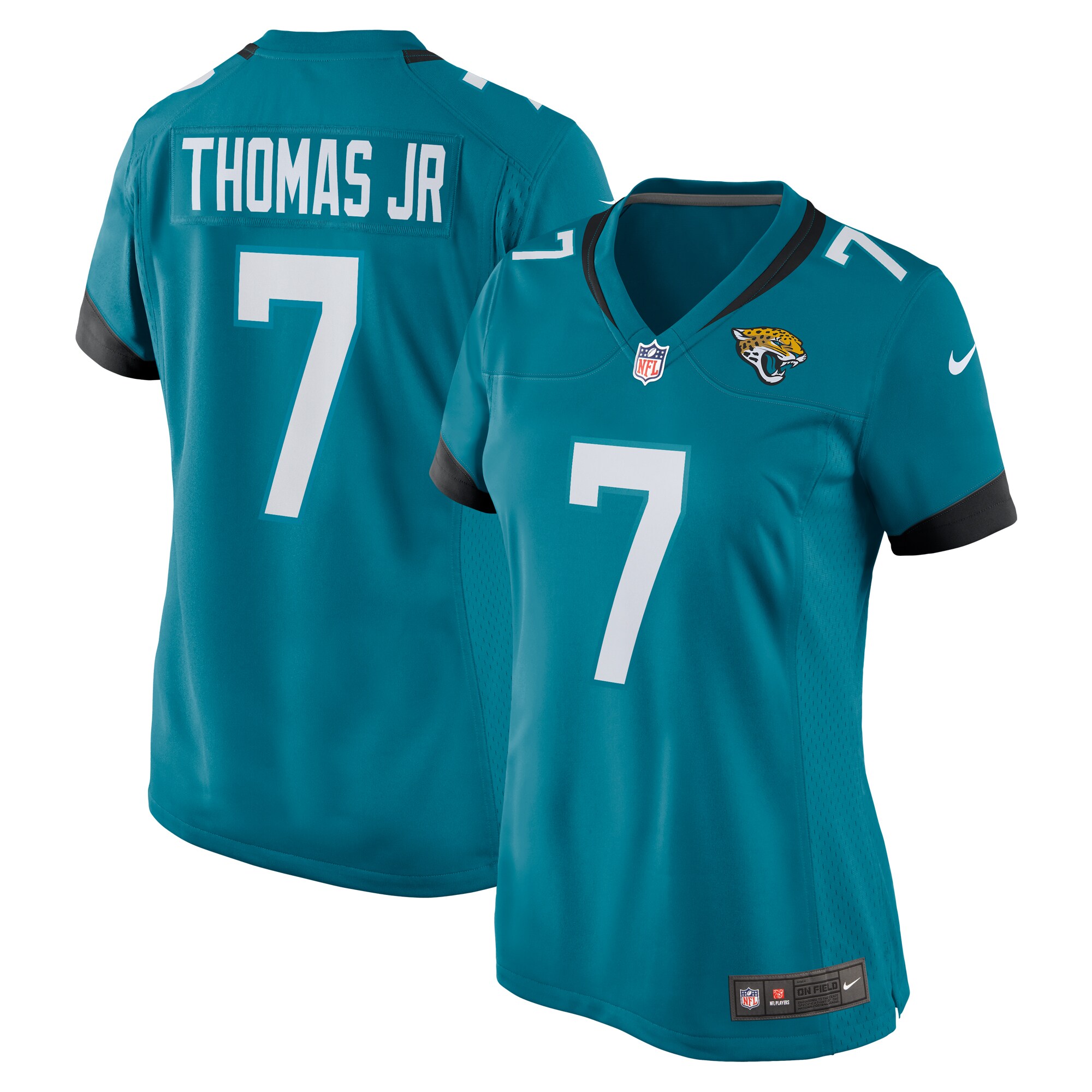 womens nike brian thomas jr. teal jacksonville jaguars game jersey Collection – Jaguars Jerseys & Hats for Every Fan