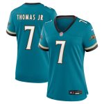 womens nike brian thomas jr. teal jacksonville jaguars prowler throwback game jersey Collection – Jaguars Jerseys & Hats for Every Fan