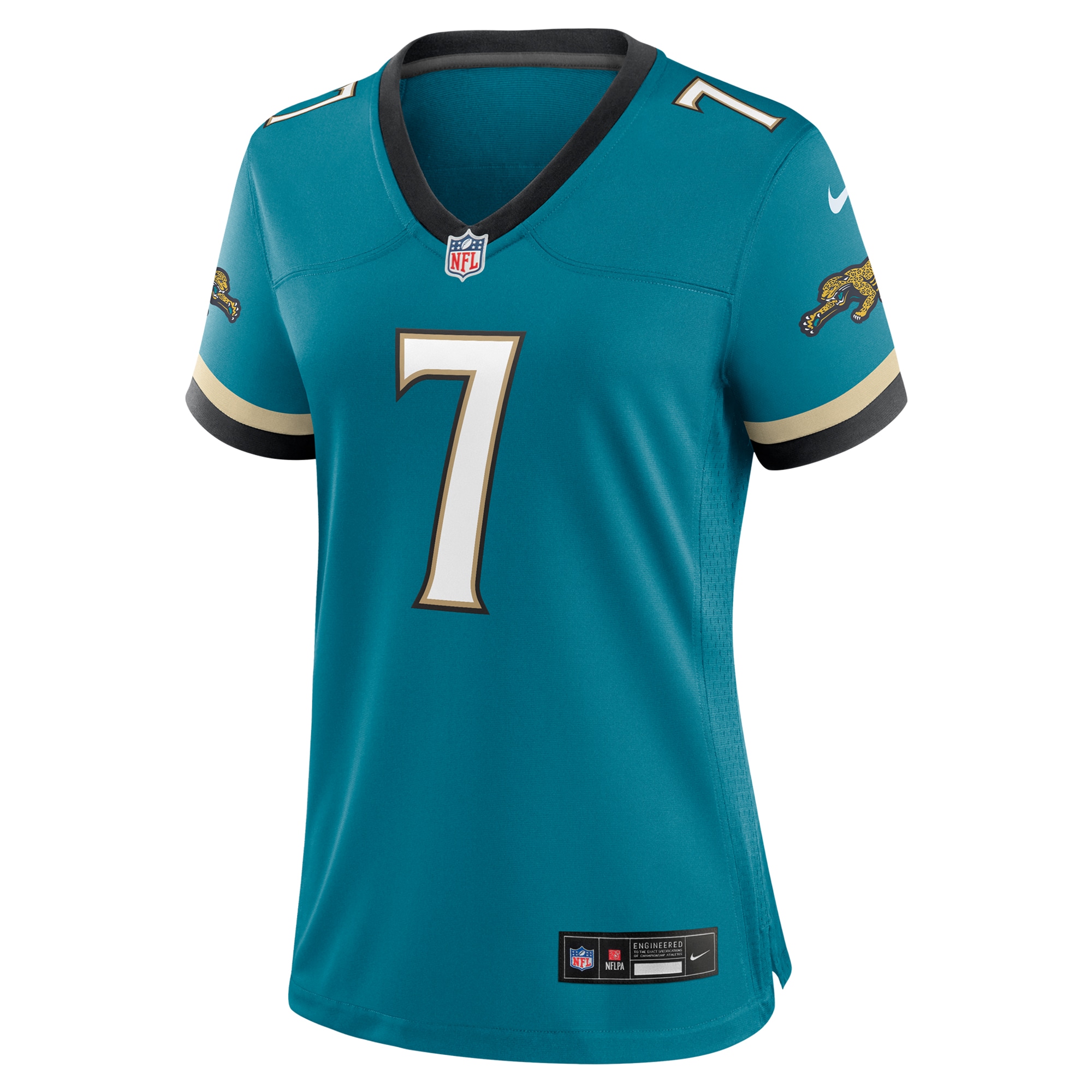 womens nike brian thomas jr. teal jacksonville jaguars prowler throwback game jersey Collection – Jaguars Jerseys & Hats for Every Fan
