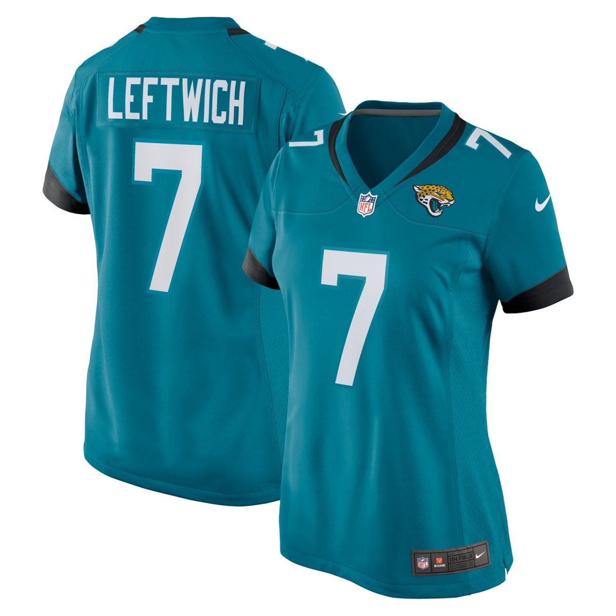 womens nike byron leftwich teal jacksonville jaguars retired player game jersey Collection – Jaguars Jerseys & Hats for Every Fan