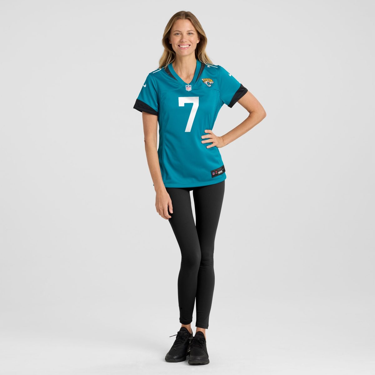 womens nike byron leftwich teal jacksonville jaguars retired player game jersey Collection – Jaguars Jerseys & Hats for Every Fan