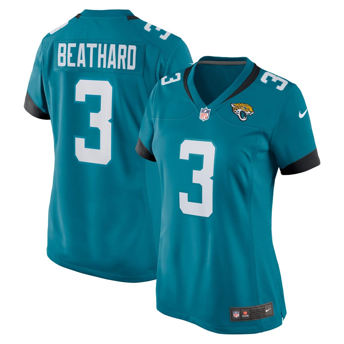 womens nike c.j. beathard teal jacksonville jaguars game jersey 4448793 Collection – Jaguars Jerseys & Hats for Every Fan