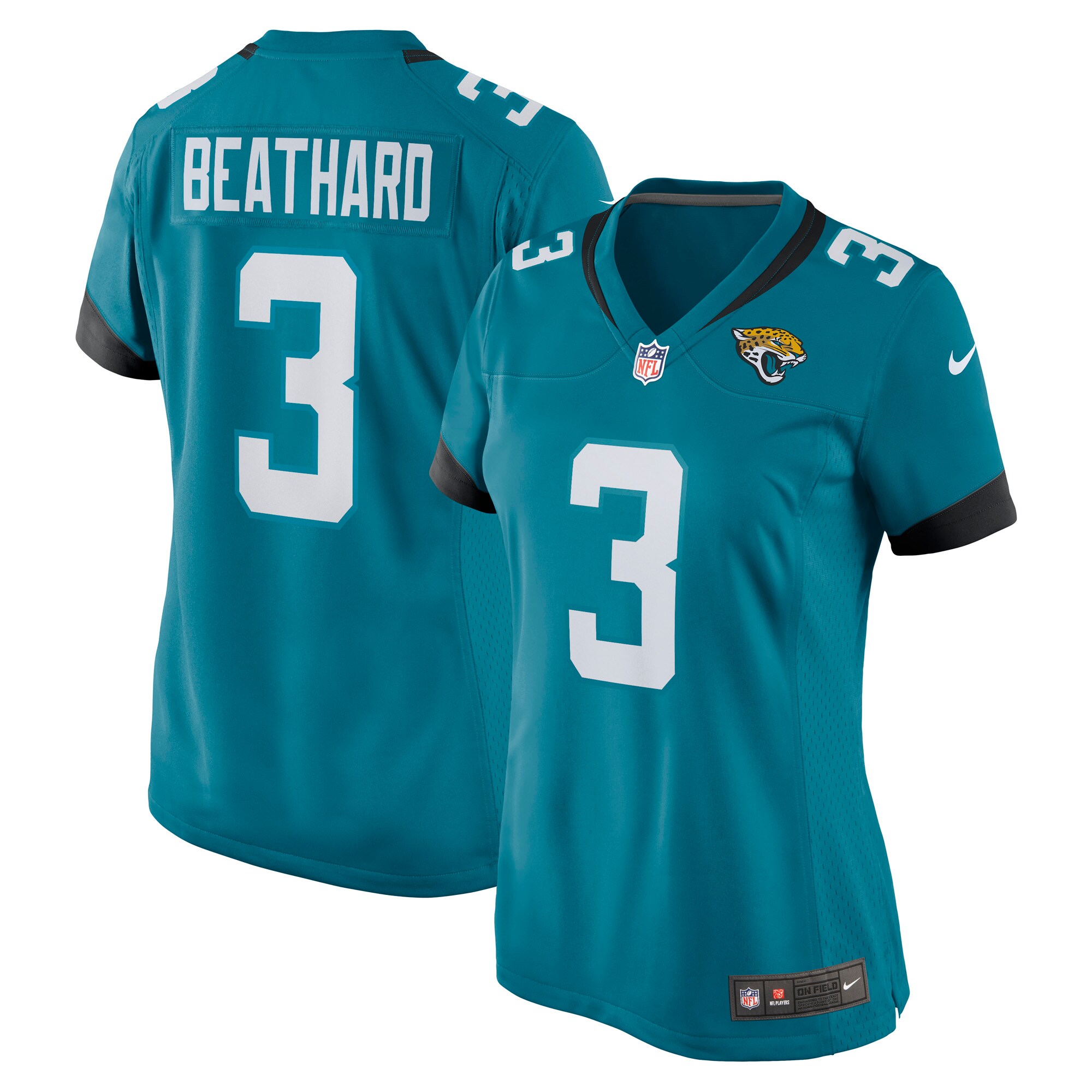 womens nike c.j. beathard teal jacksonville jaguars game jersey 4448793 Collection – Jaguars Jerseys & Hats for Every Fan
