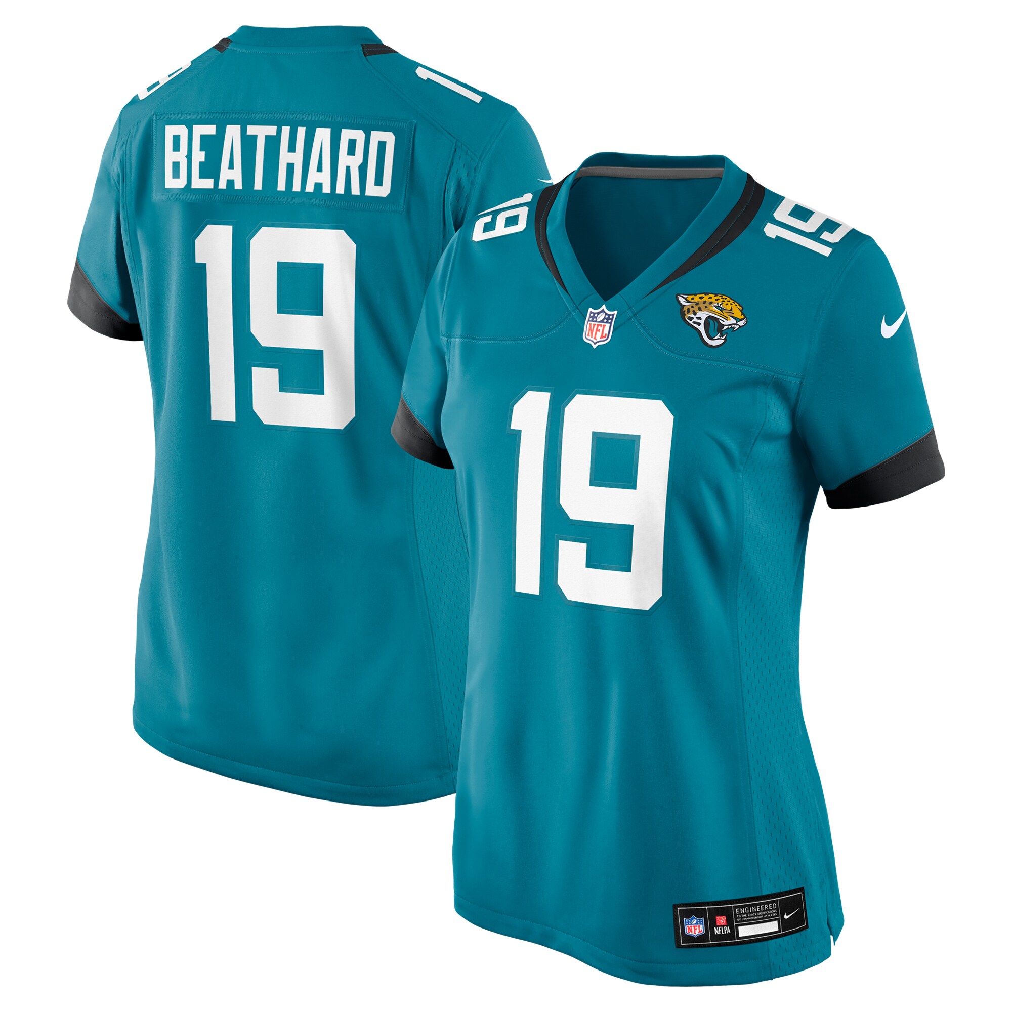 womens nike c.j. beathard teal jacksonville jaguars game jersey Collection – Jaguars Jerseys & Hats for Every Fan