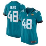 womens nike chad muma teal jacksonville jaguars game jersey Collection – Jaguars Jerseys & Hats for Every Fan