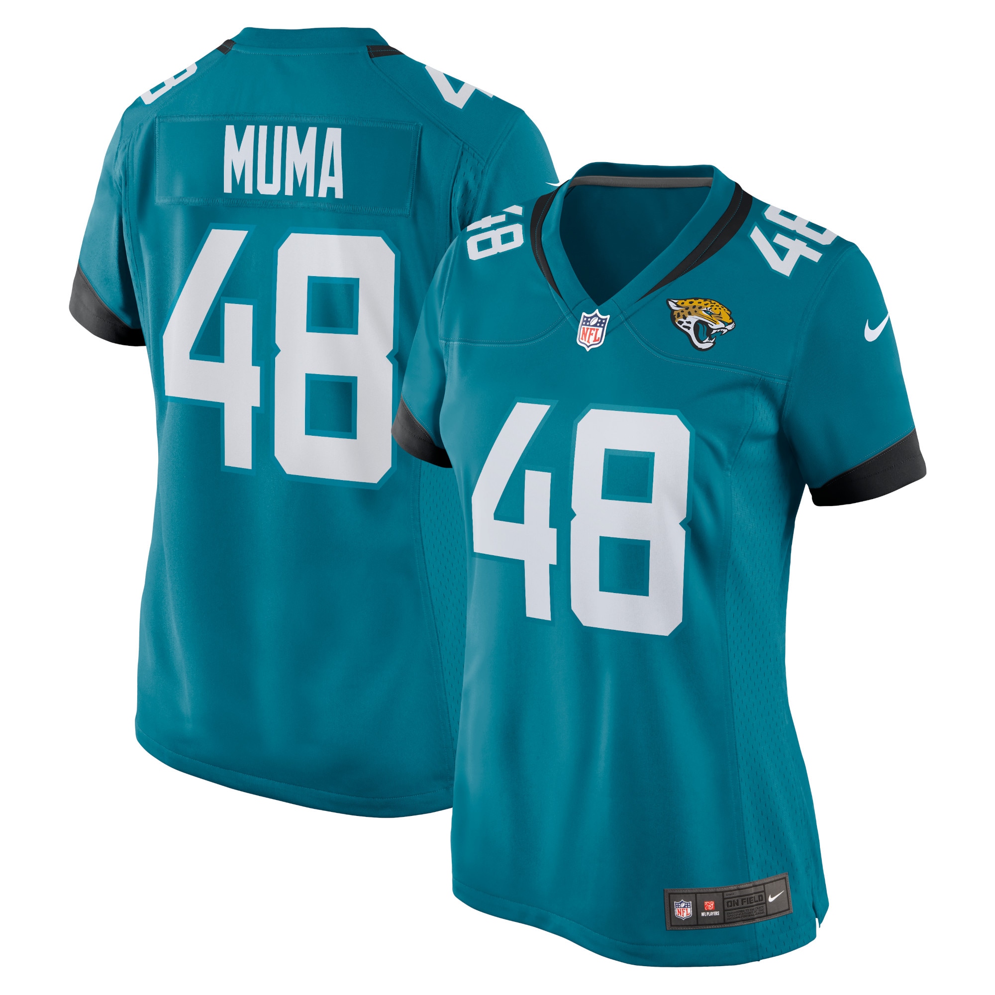 womens nike chad muma teal jacksonville jaguars game jersey Collection – Jaguars Jerseys & Hats for Every Fan