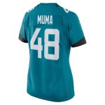 womens nike chad muma teal jacksonville jaguars game jersey Collection – Jaguars Jerseys & Hats for Every Fan