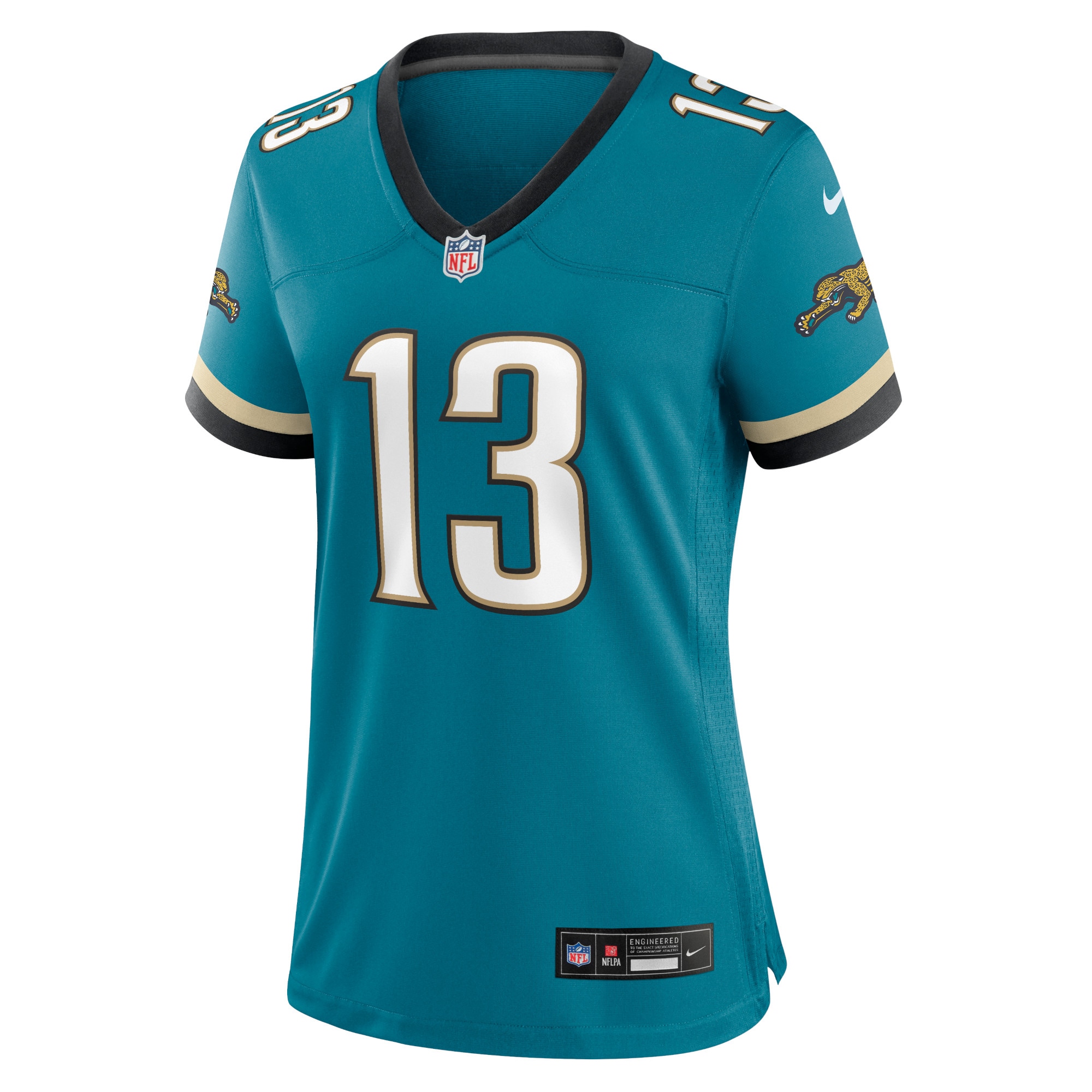 womens nike christian kirk teal jacksonville jaguars prowler throwback game jersey Collection – Jaguars Jerseys & Hats for Every Fan