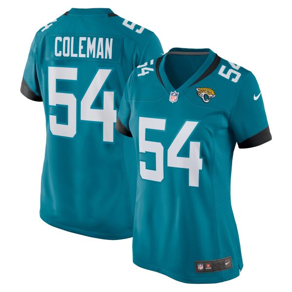 womens nike dj coleman teal jacksonville jaguars game jersey Collection – Jaguars Jerseys & Hats for Every Fan
