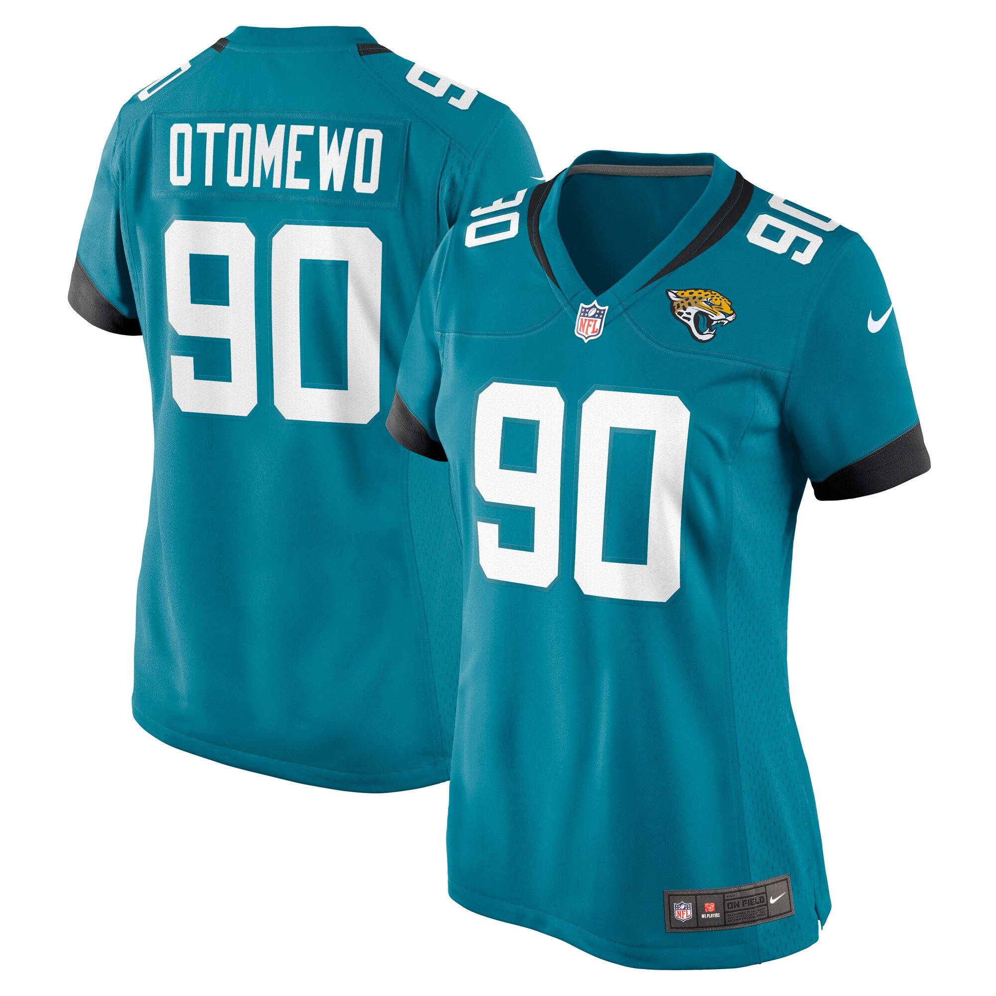 womens nike esezi otomewo teal jacksonville jaguars game jersey Collection – Jaguars Jerseys & Hats for Every Fan