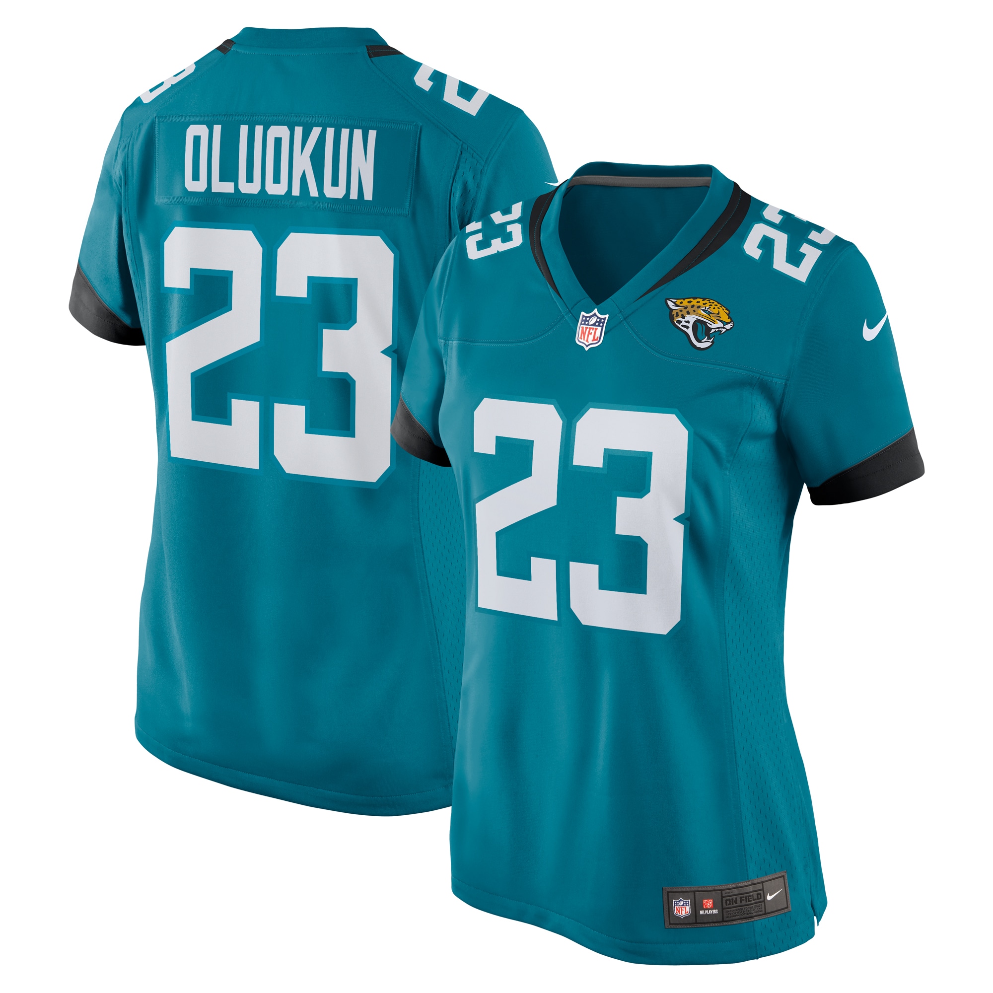 womens nike foyesade oluokun teal jacksonville jaguars game player jersey Collection – Jaguars Jerseys & Hats for Every Fan