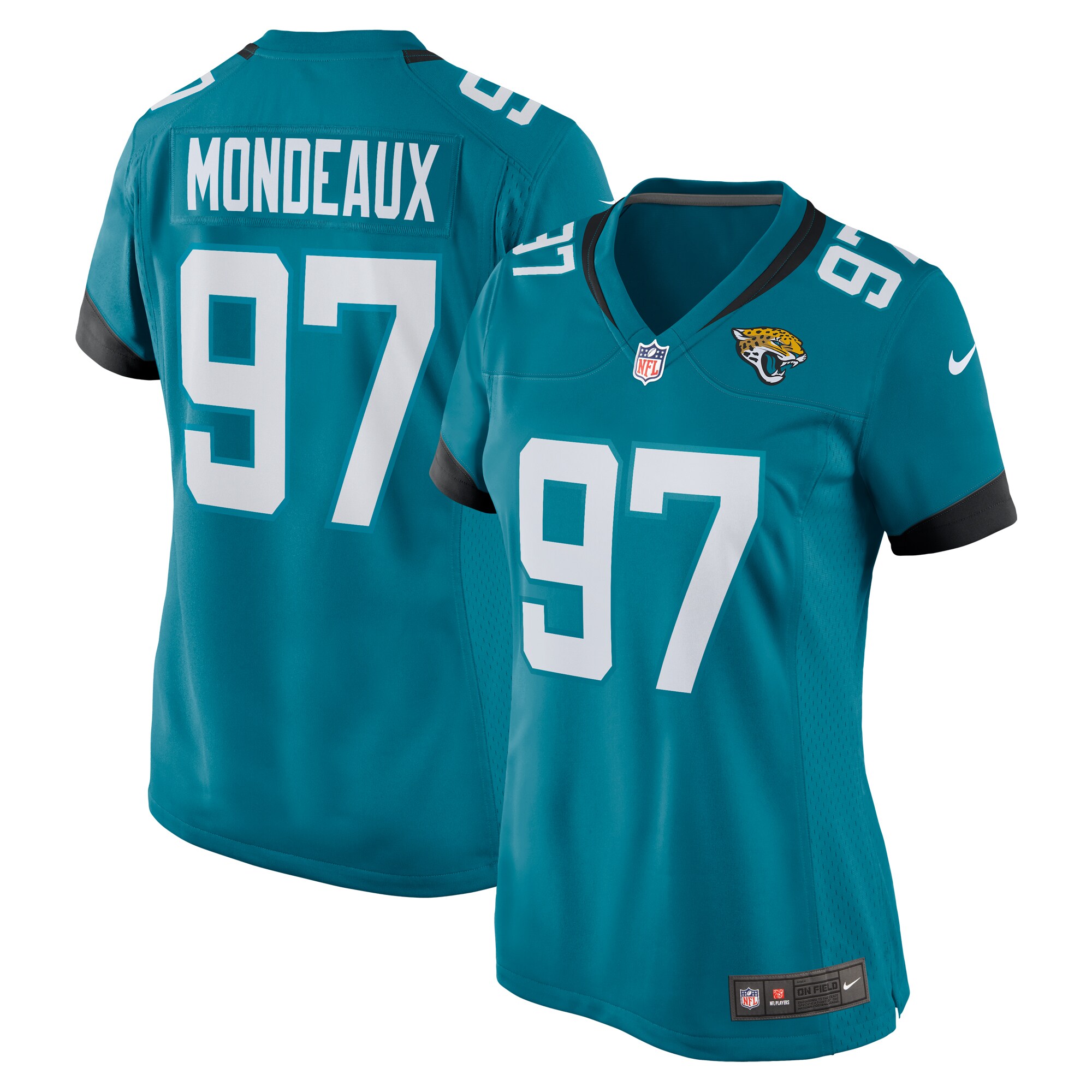 womens nike henry mondeaux teal jacksonville jaguars game jersey Collection – Jaguars Jerseys & Hats for Every Fan