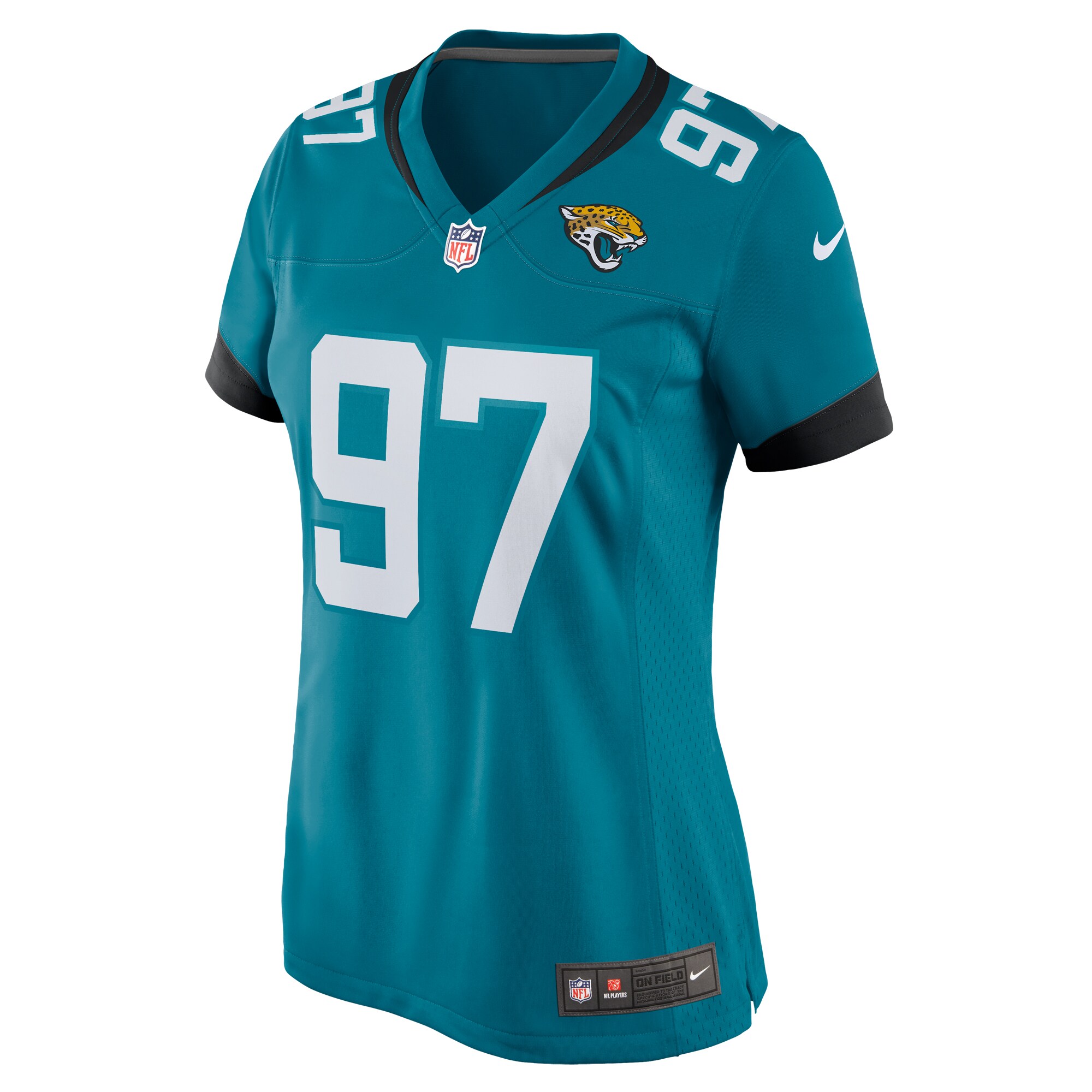 womens nike henry mondeaux teal jacksonville jaguars game jersey Collection – Jaguars Jerseys & Hats for Every Fan