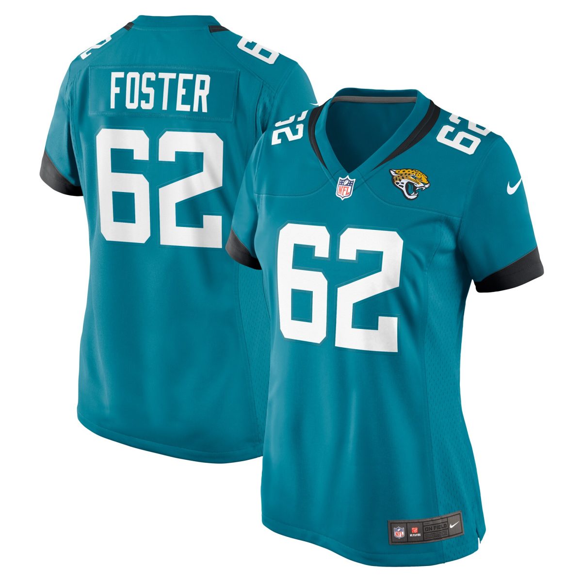 womens nike javon foster teal jacksonville jaguars game jersey Collection – Jaguars Jerseys & Hats for Every Fan