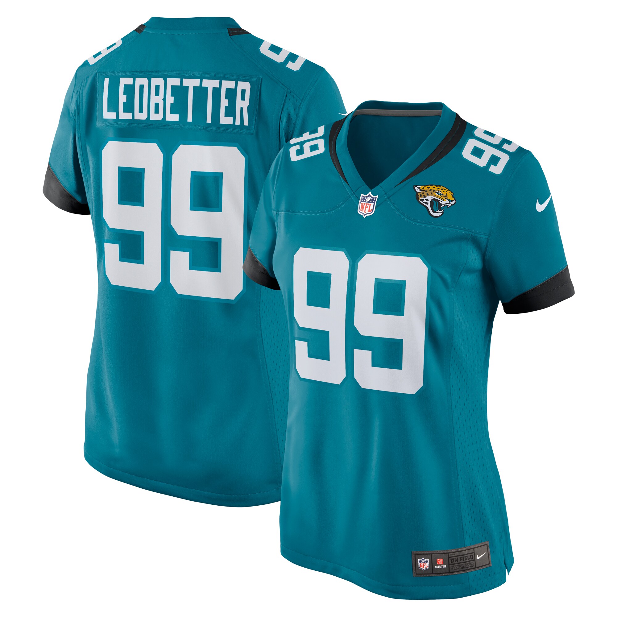 womens nike jeremiah ledbetter teal jacksonville jaguars home game player jersey Collection – Jaguars Jerseys & Hats for Every Fan