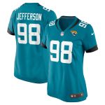 womens nike jordan jefferson teal jacksonville jaguars game jersey Collection – Jaguars Jerseys & Hats for Every Fan