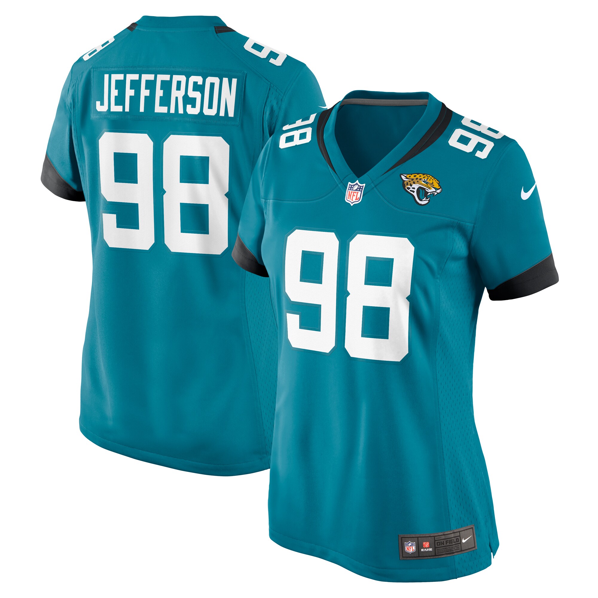 womens nike jordan jefferson teal jacksonville jaguars game jersey Collection – Jaguars Jerseys & Hats for Every Fan