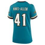 womens nike josh hines-allen teal jacksonville jaguars prowler throwback game jersey Collection – Jaguars Jerseys & Hats for Every Fan