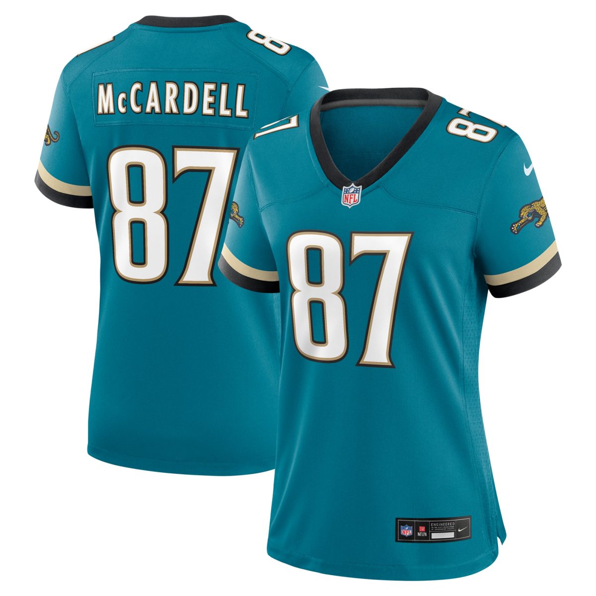 womens nike keenan mccardell teal jacksonville jaguars prowler throwback retired player game jersey Collection – Jaguars Jerseys & Hats for Every Fan
