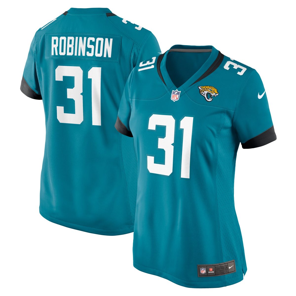 womens nike keilan robinson teal jacksonville jaguars game jersey Collection – Jaguars Jerseys & Hats for Every Fan