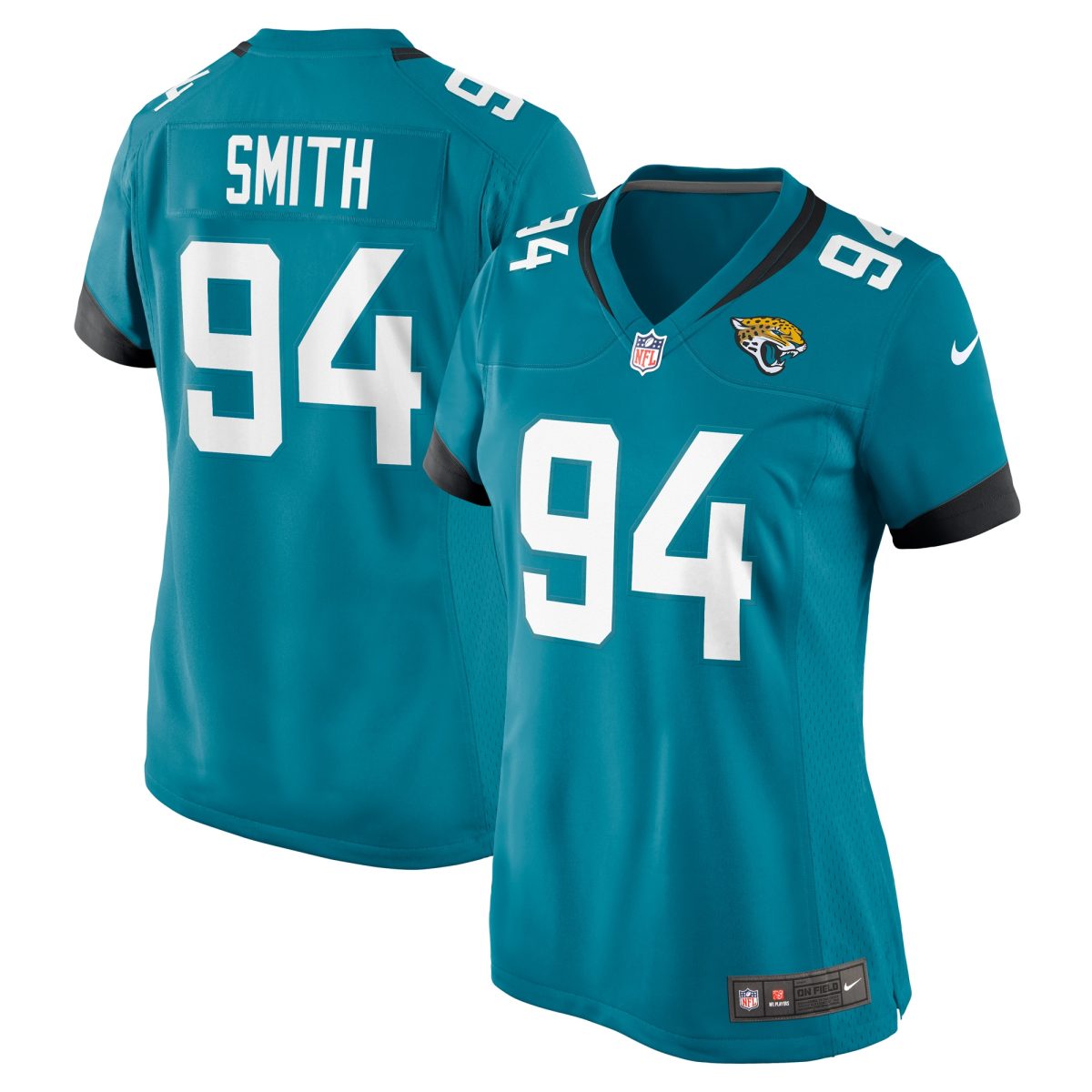 womens nike maason smith teal jacksonville jaguars game jersey Collection – Jaguars Jerseys & Hats for Every Fan