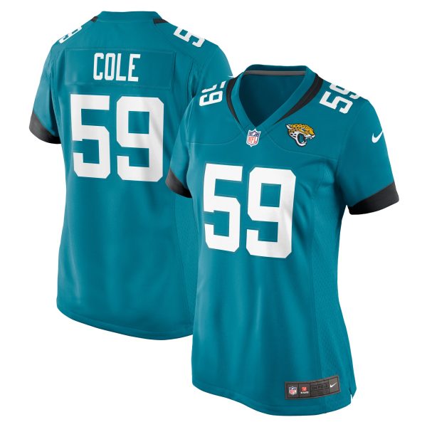 womens nike myles cole teal jacksonville jaguars game jersey Collection – Jaguars Jerseys & Hats for Every Fan