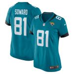 womens nike r. jay soward teal jacksonville jaguars retired player team game jersey Collection – Jaguars Jerseys & Hats for Every Fan