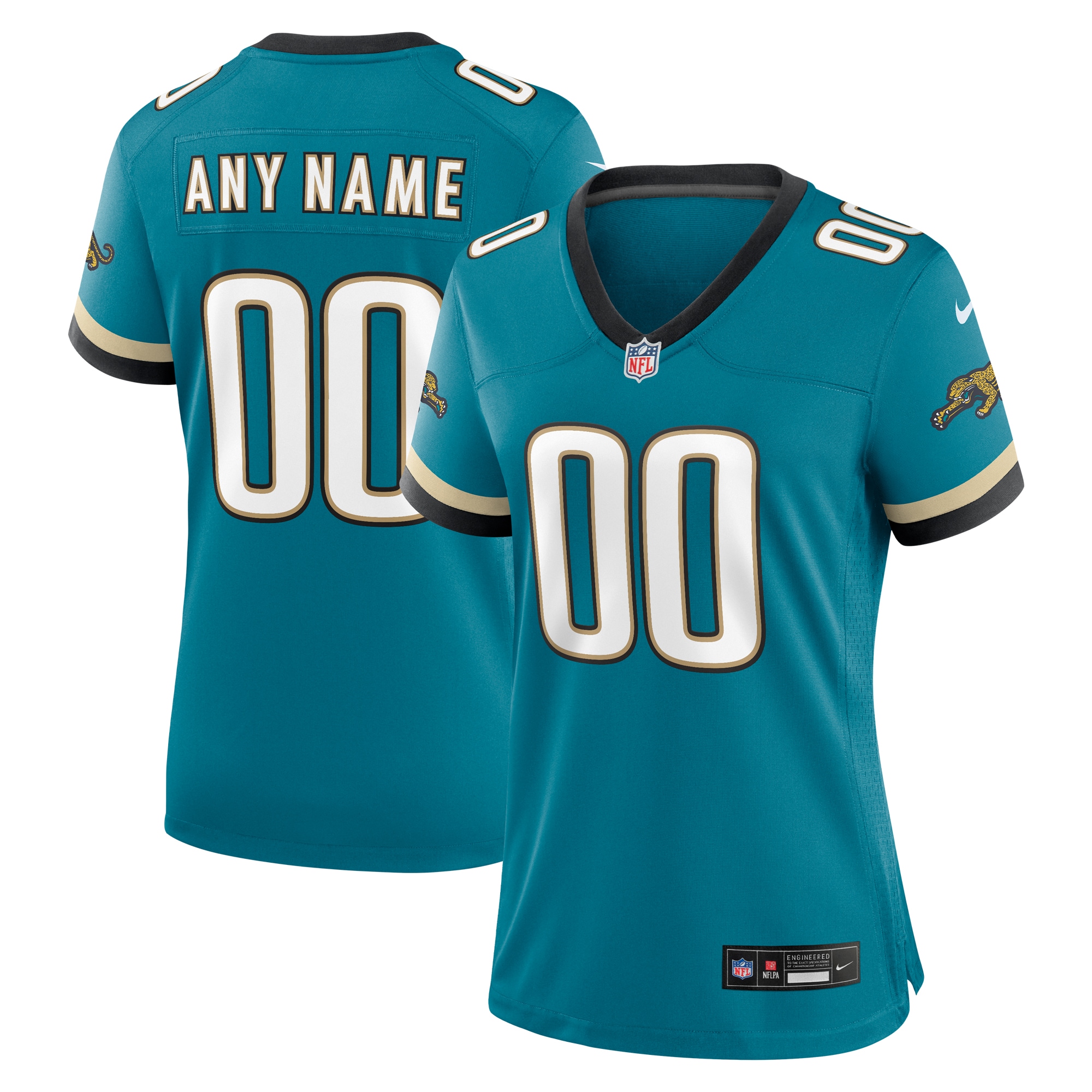 womens nike teal jacksonville jaguars prowler throwback custom game jersey Collection – Jaguars Jerseys & Hats for Every Fan