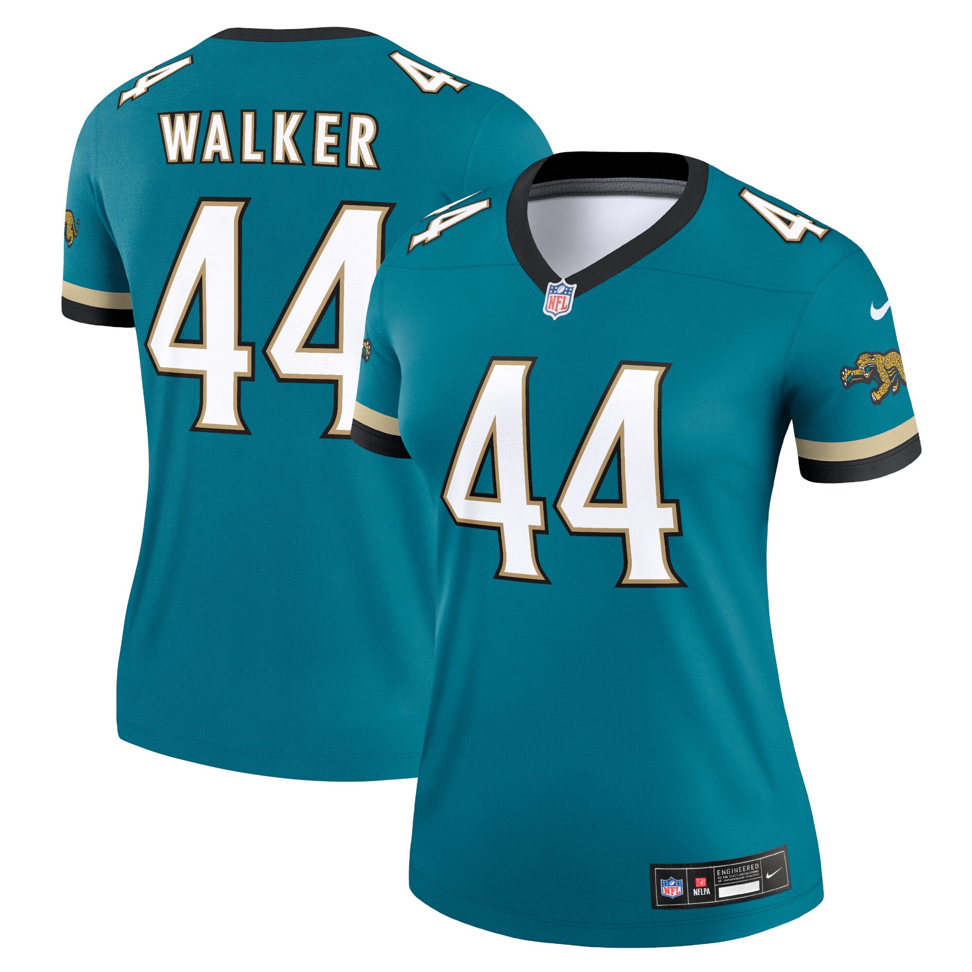 womens nike travon walker prowler throwback teal jacksonville jaguars alternate legend player performance top Collection – Jaguars Jerseys & Hats for Every Fan