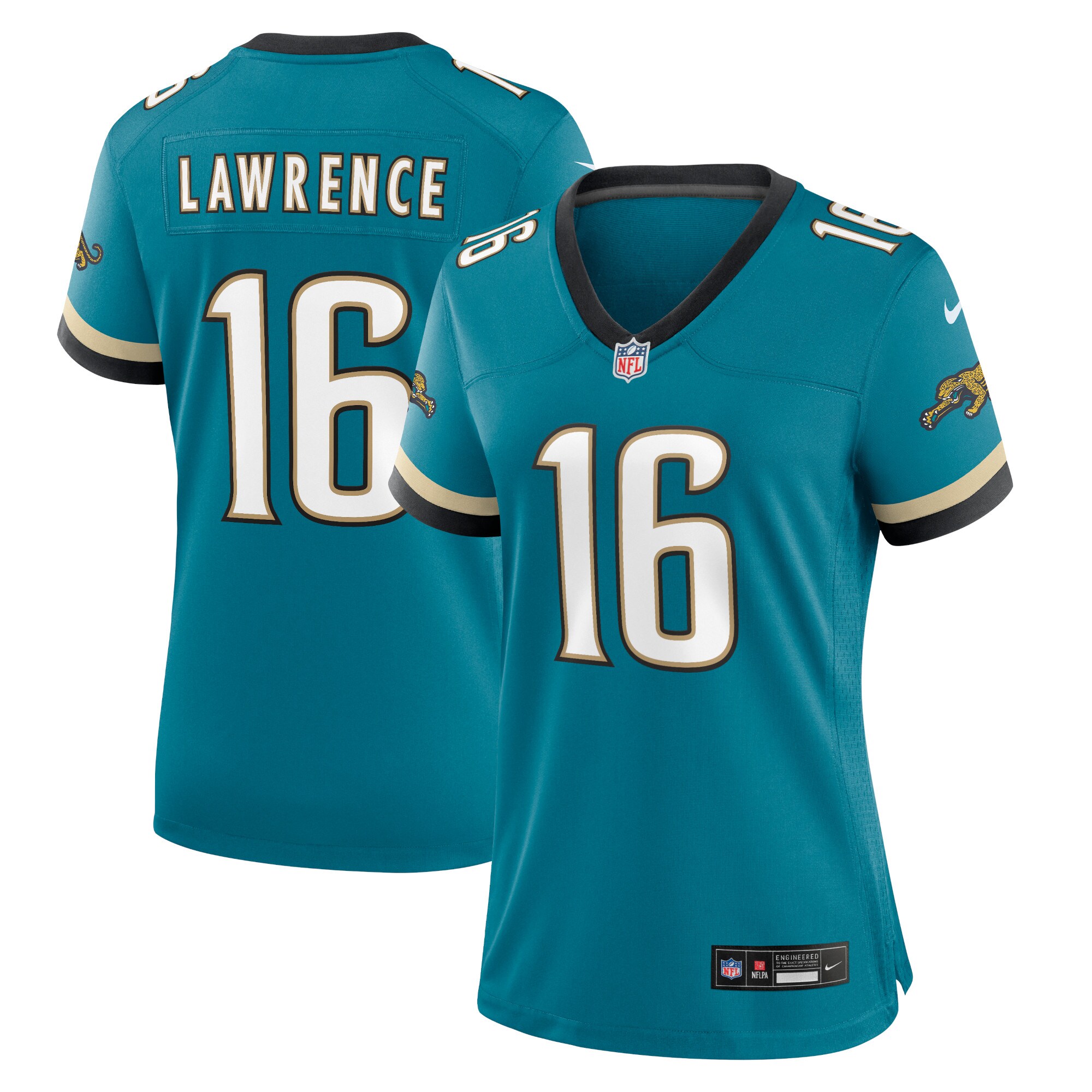 womens nike trevor lawrence teal jacksonville jaguars prowler throwback game jersey Collection – Jaguars Jerseys & Hats for Every Fan