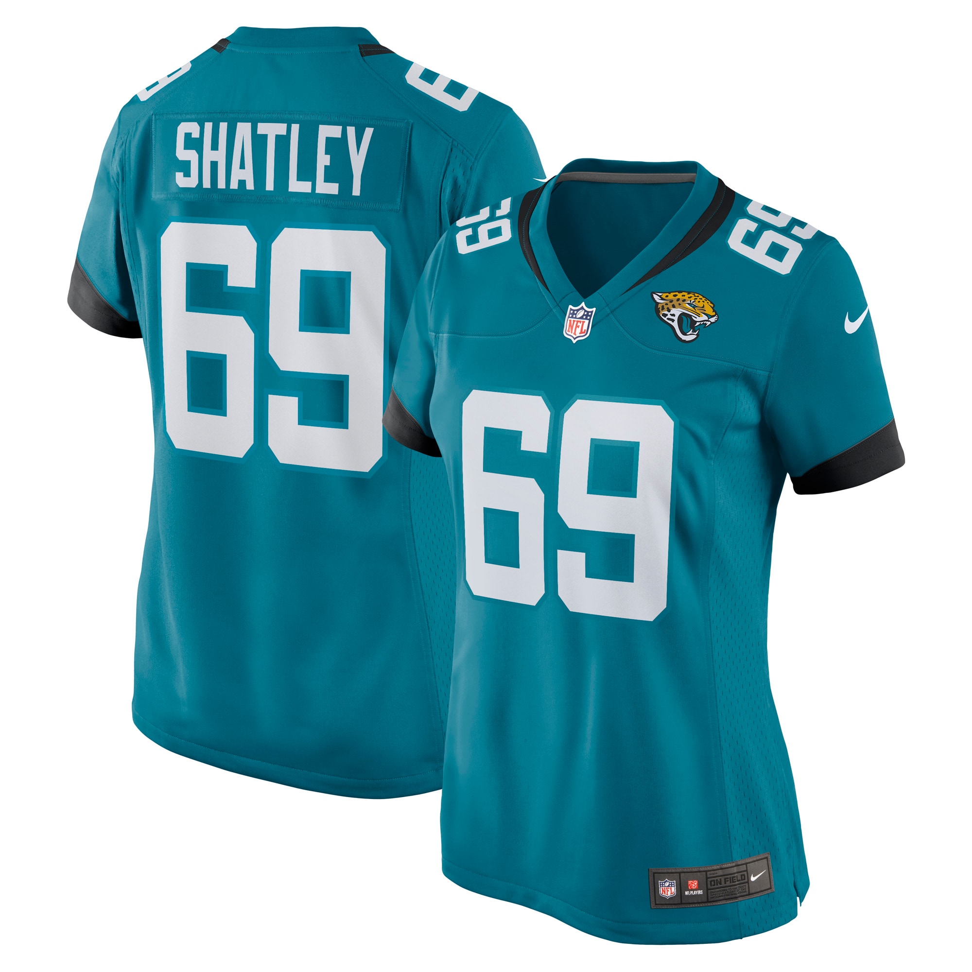 womens nike tyler shatley teal jacksonville jaguars game jersey Collection – Jaguars Jerseys & Hats for Every Fan