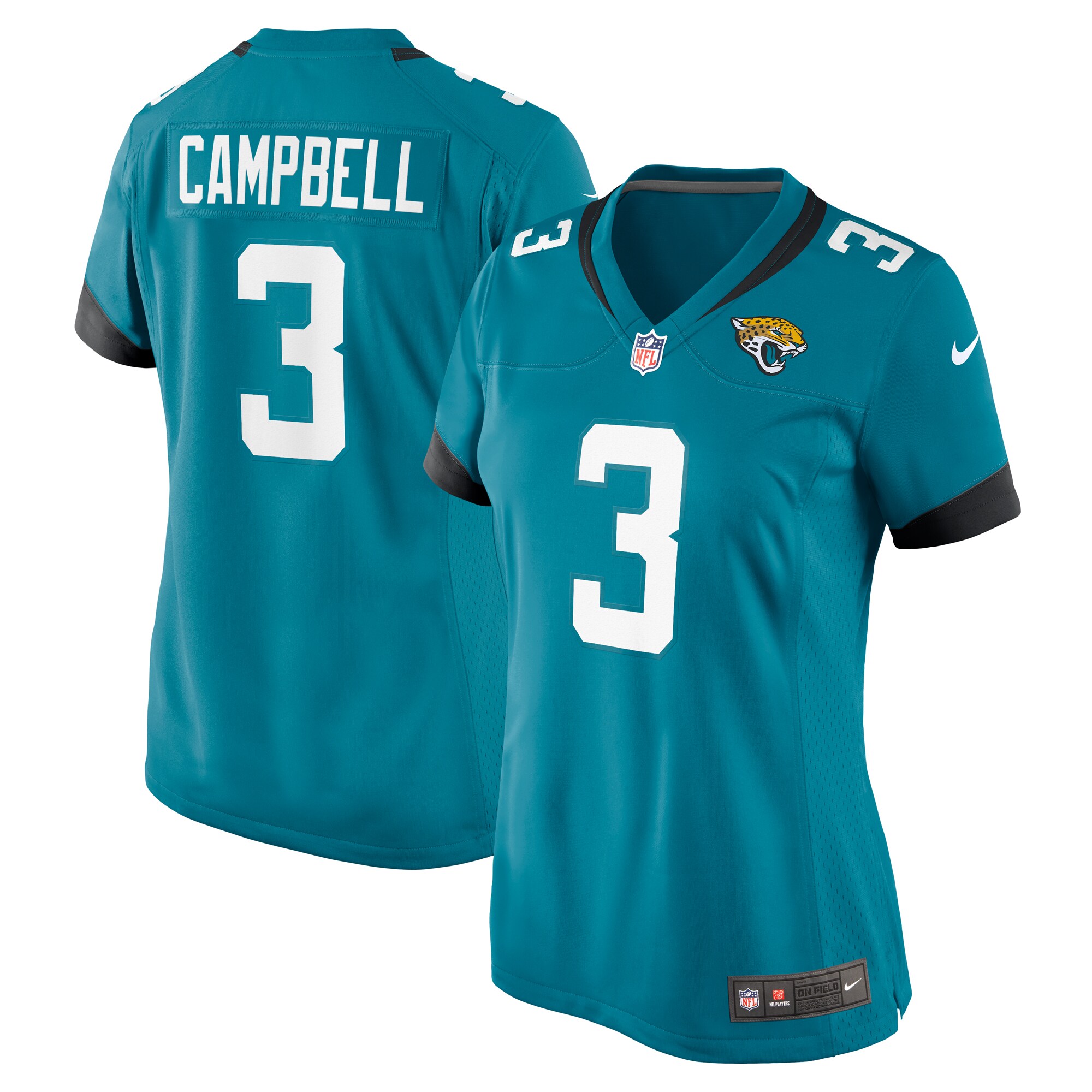 womens nike tyson campbell teal jacksonville jaguars game jersey 202226583 Collection – Jaguars Jerseys & Hats for Every Fan