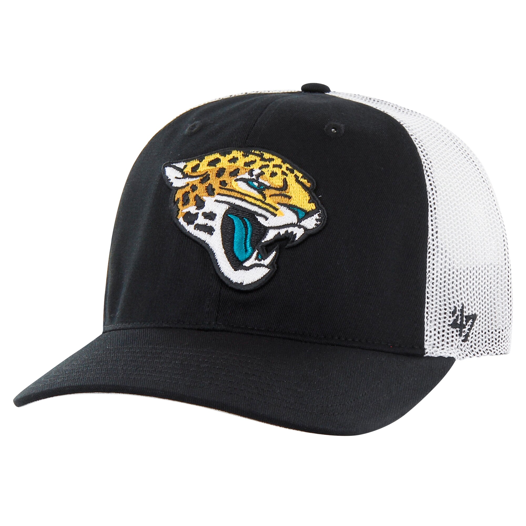 youth 47 blackwhite jacksonville jaguars trucker adjustable hat Collection – Jaguars Jerseys & Hats for Every Fan