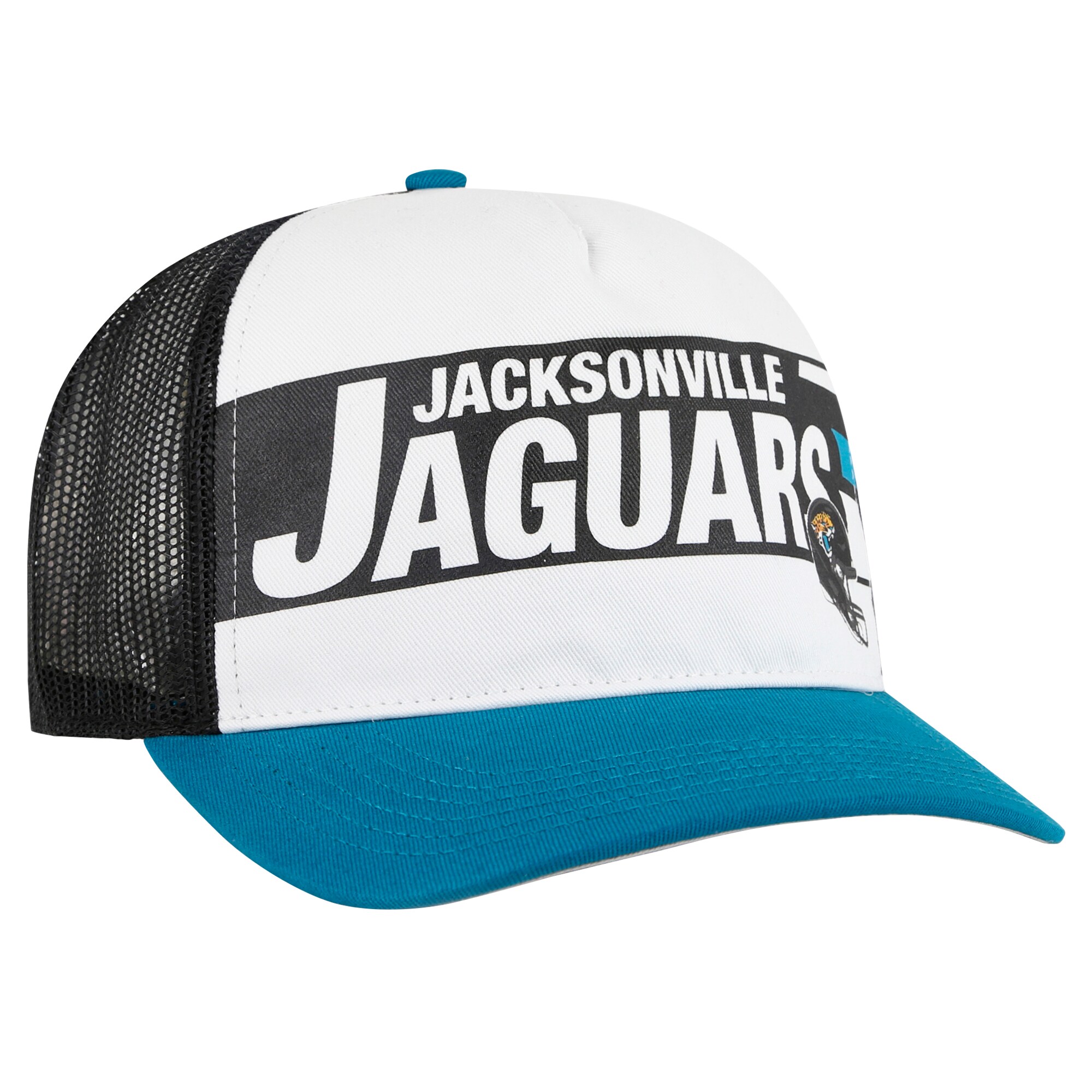 youth 47 whiteteal jacksonville jaguars trucker adjustable hat Collection – Jaguars Jerseys & Hats for Every Fan