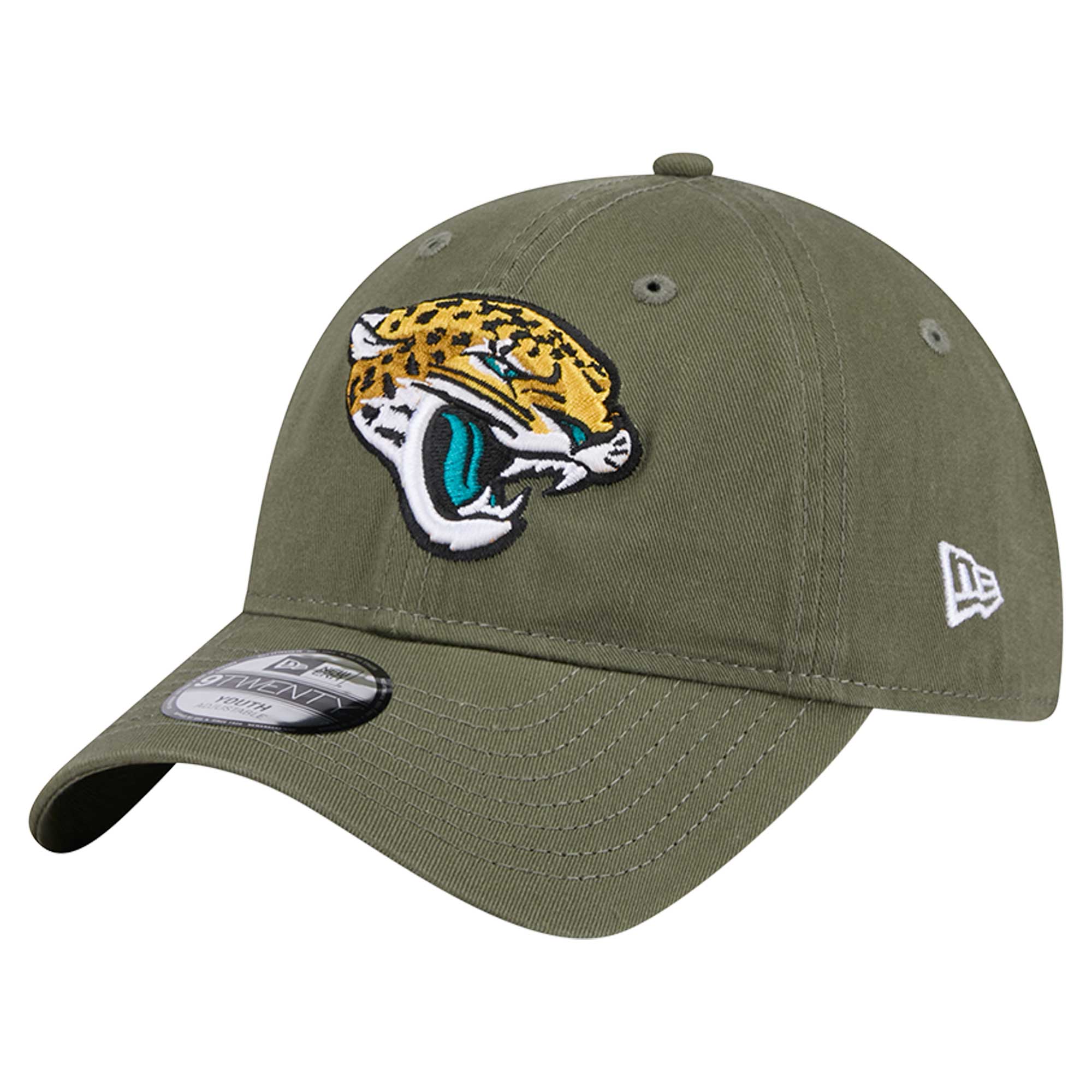 youth new era olive jacksonville jaguars main 9twenty adjustable hat Collection – Jaguars Jerseys & Hats for Every Fan