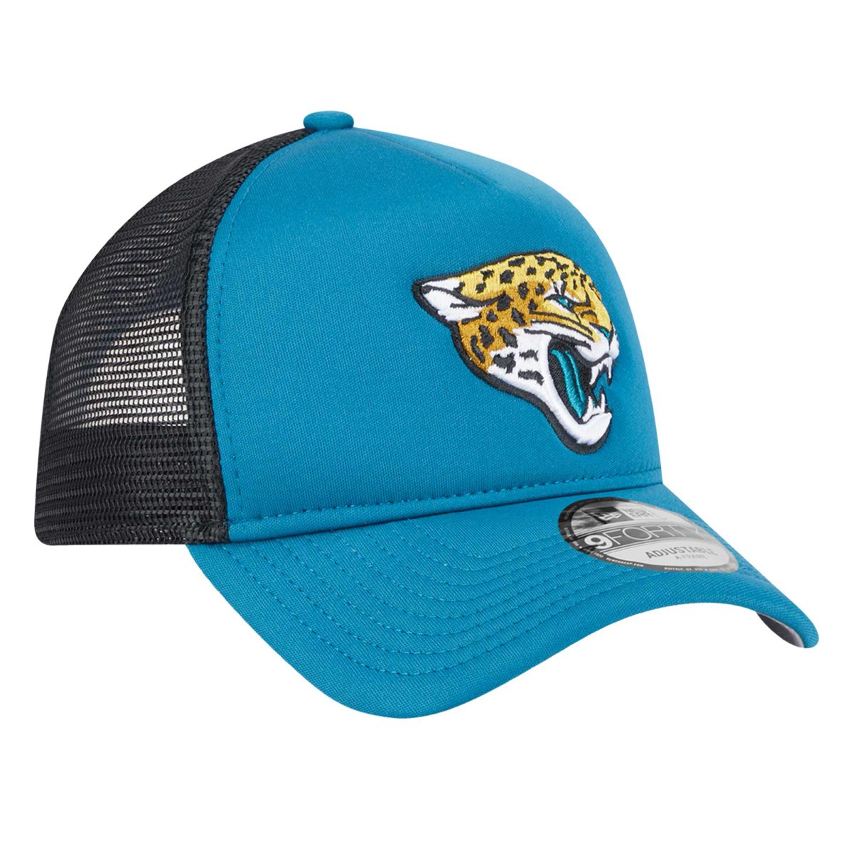 youth new era teal jacksonville jaguars a-frame 9forty trucker adjustable hat Collection – Jaguars Jerseys & Hats for Every Fan