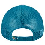 youth new era teal jacksonville jaguars sport night color block 9forty a-frame trucker adjustable hat Collection – Jaguars Jerseys & Hats for Every Fan