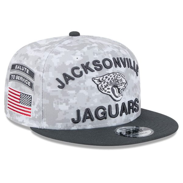 youth new era whitegraphite jacksonville jaguars 2024 salute to service 9fifty snapback hat Collection – Jaguars Jerseys & Hats for Every Fan
