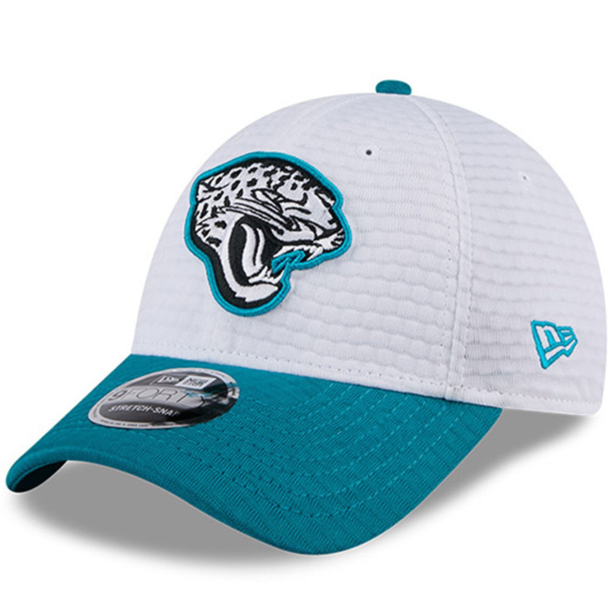 youth new era whiteteal jacksonville jaguars 2024 nfl training camp 9forty adjustable hat Collection – Jaguars Jerseys & Hats for Every Fan
