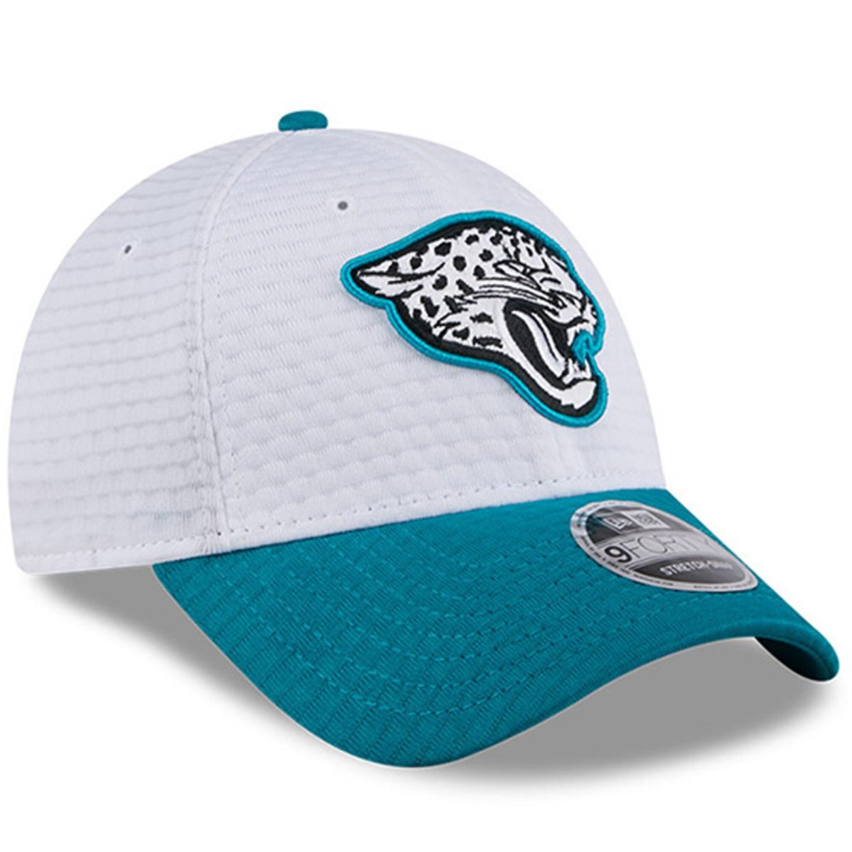 youth new era whiteteal jacksonville jaguars 2024 nfl training camp 9forty adjustable hat Collection – Jaguars Jerseys & Hats for Every Fan